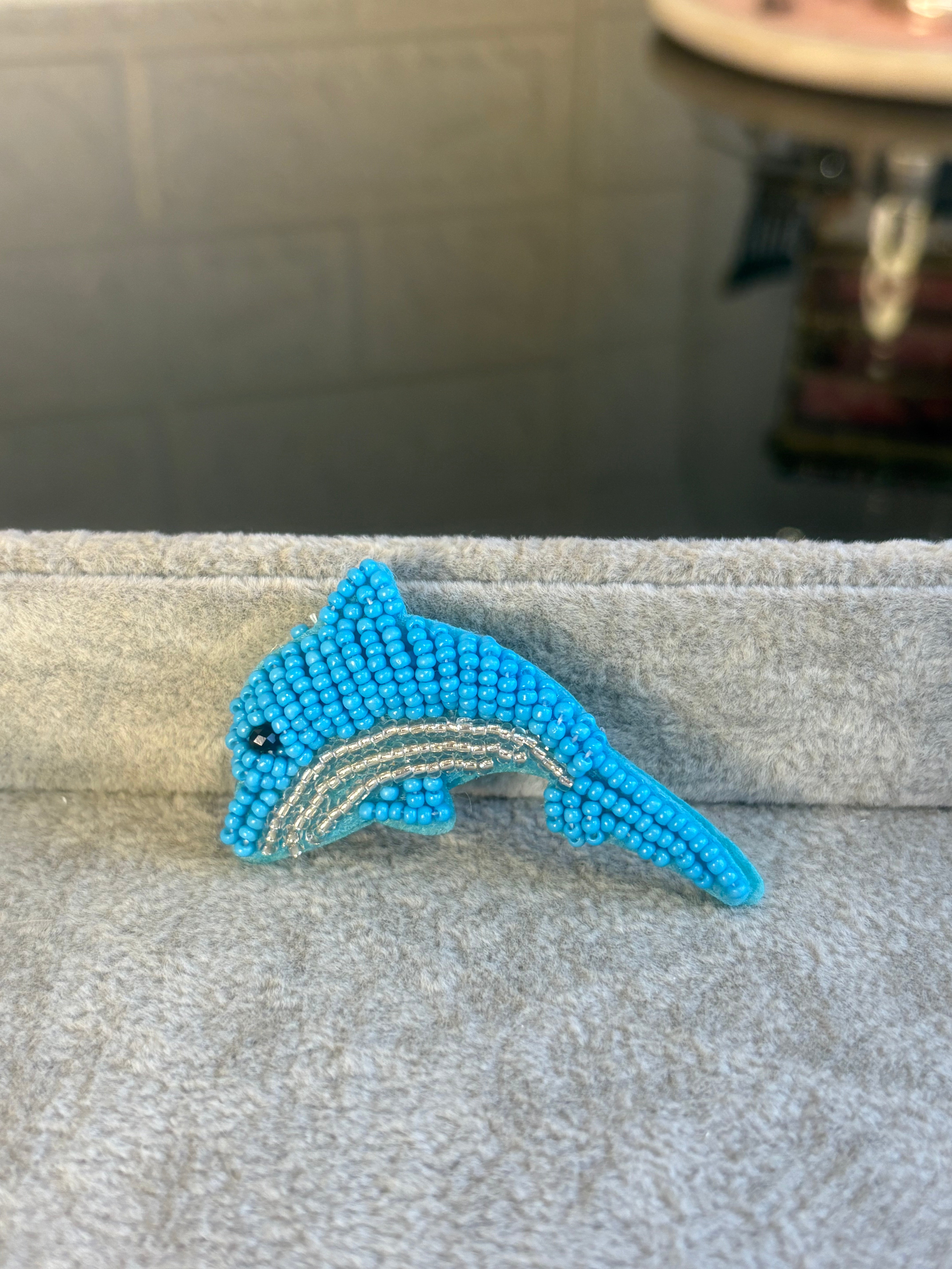 Dolph-in Love Brooch