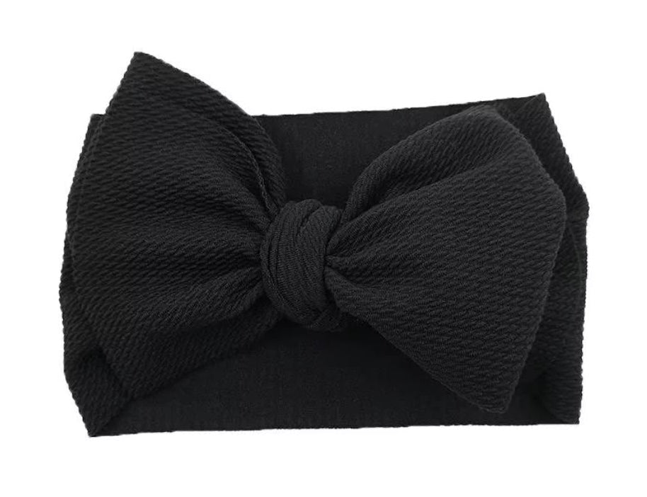 Black Bandeau Headband