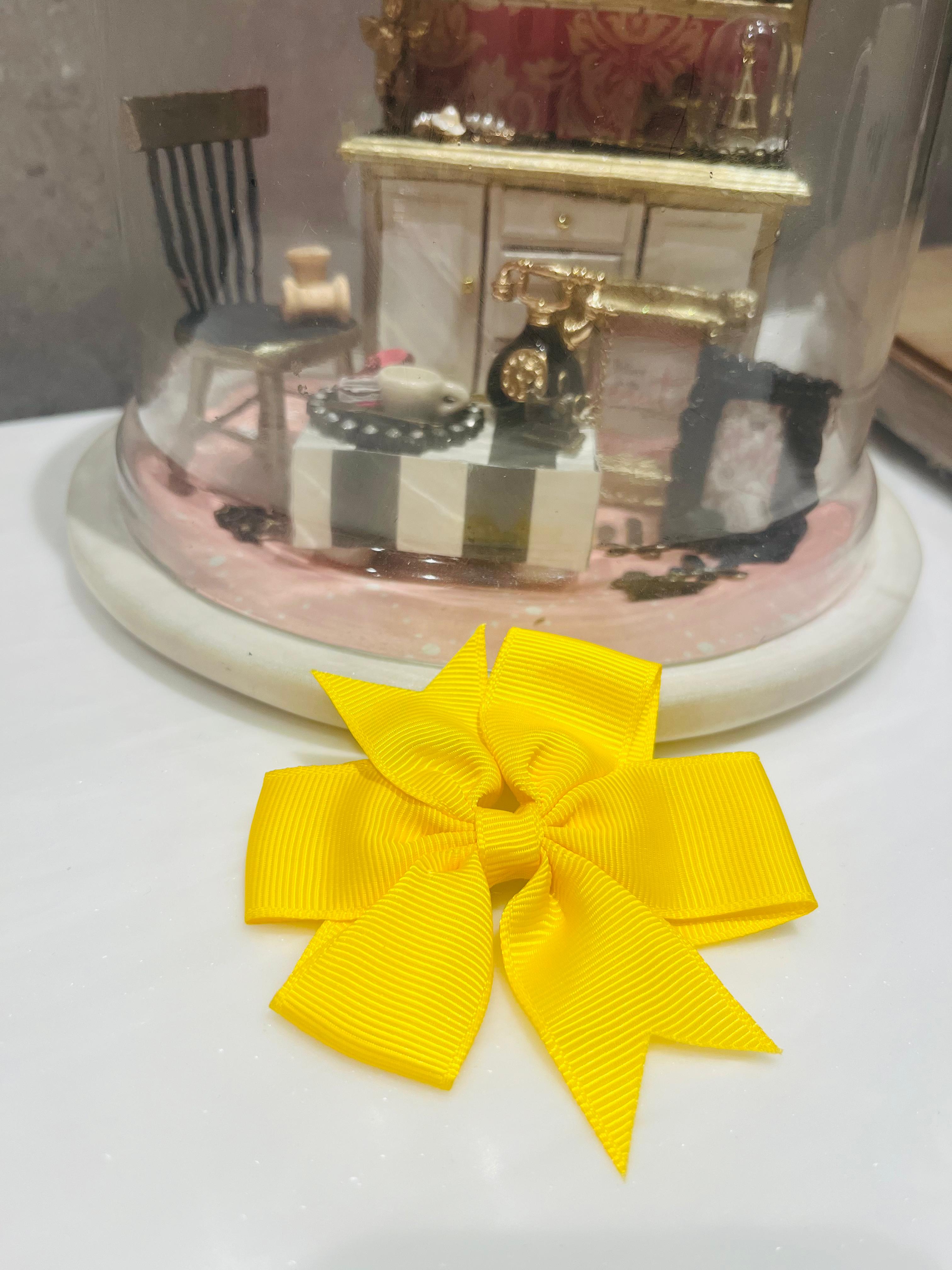 Yellow Mellow Hair Bow