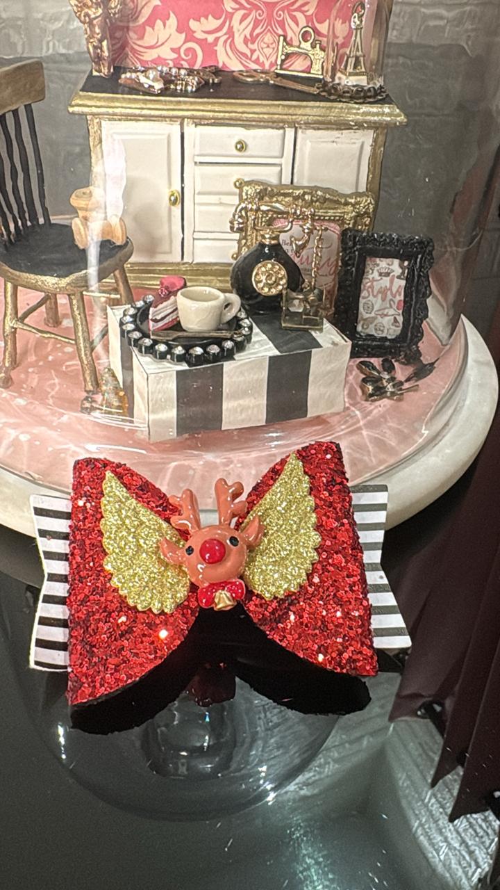 Santa’s Little Reindeer Bow