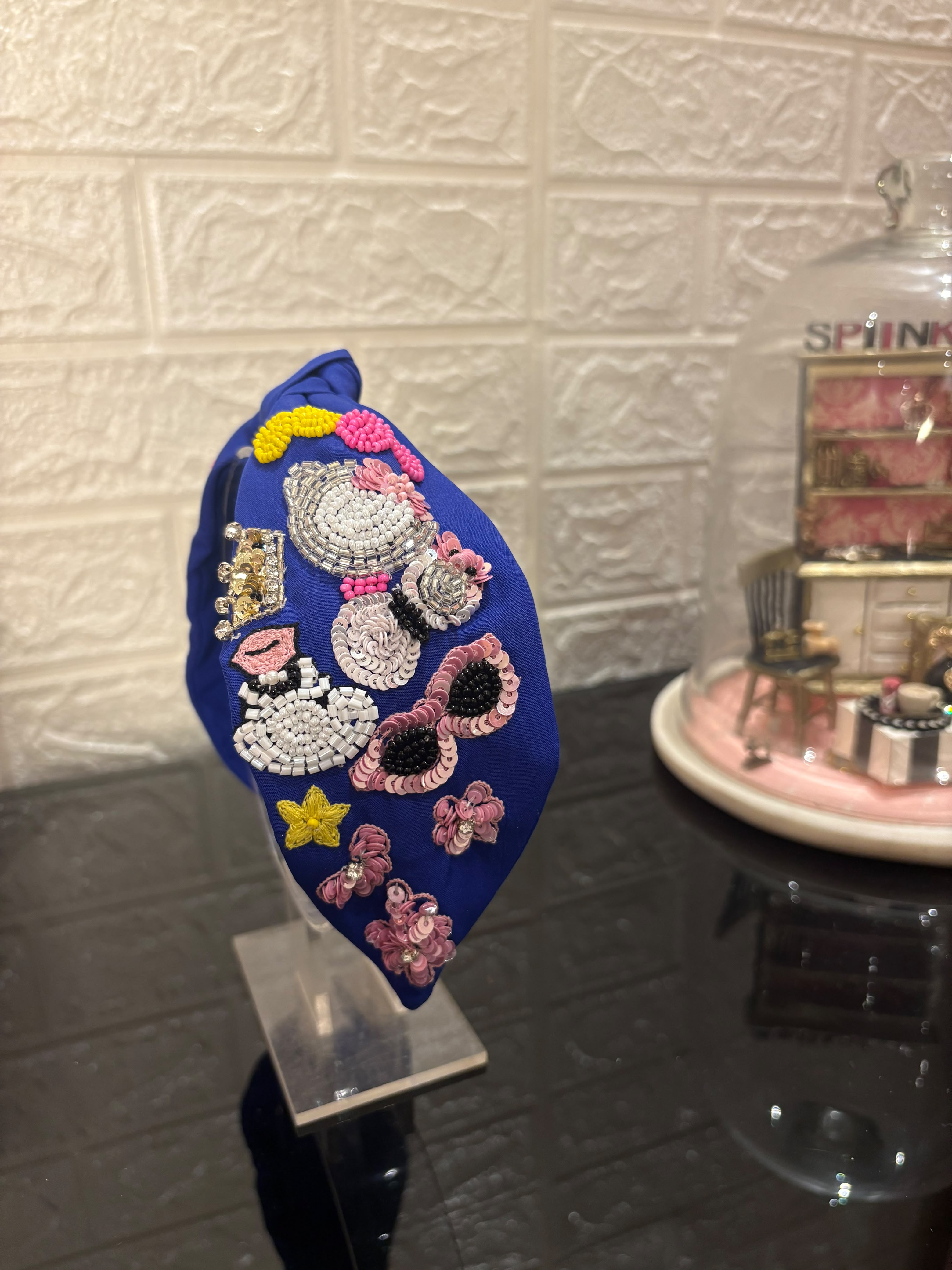 Royal Doddle Blue Turban Hairband