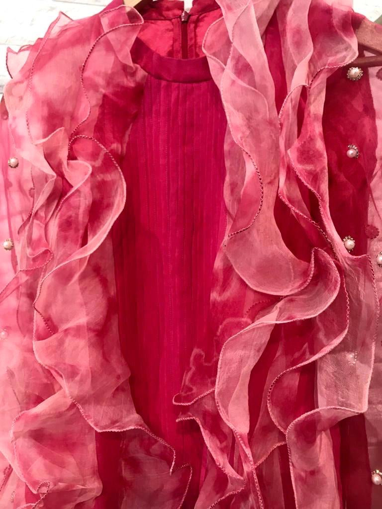 Cotton Candy Ruffle Dress