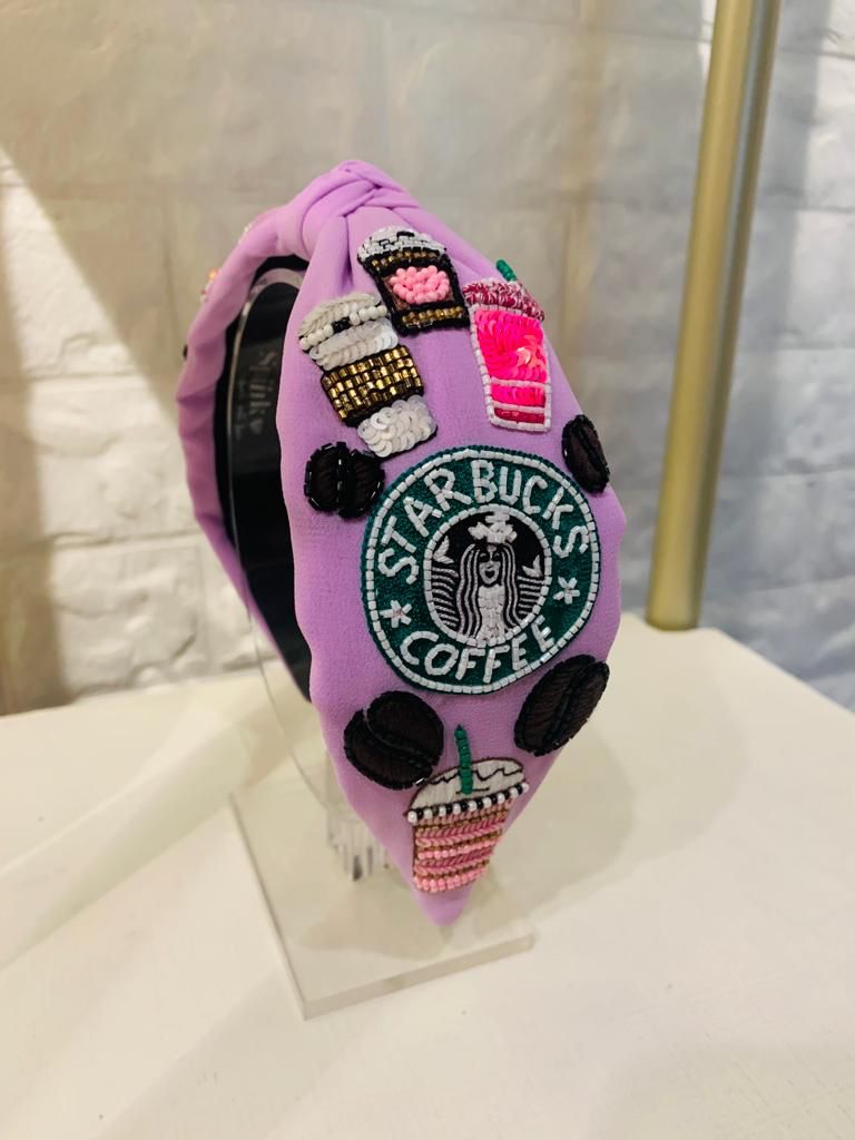 Personalised Starbucks Lover Hairband